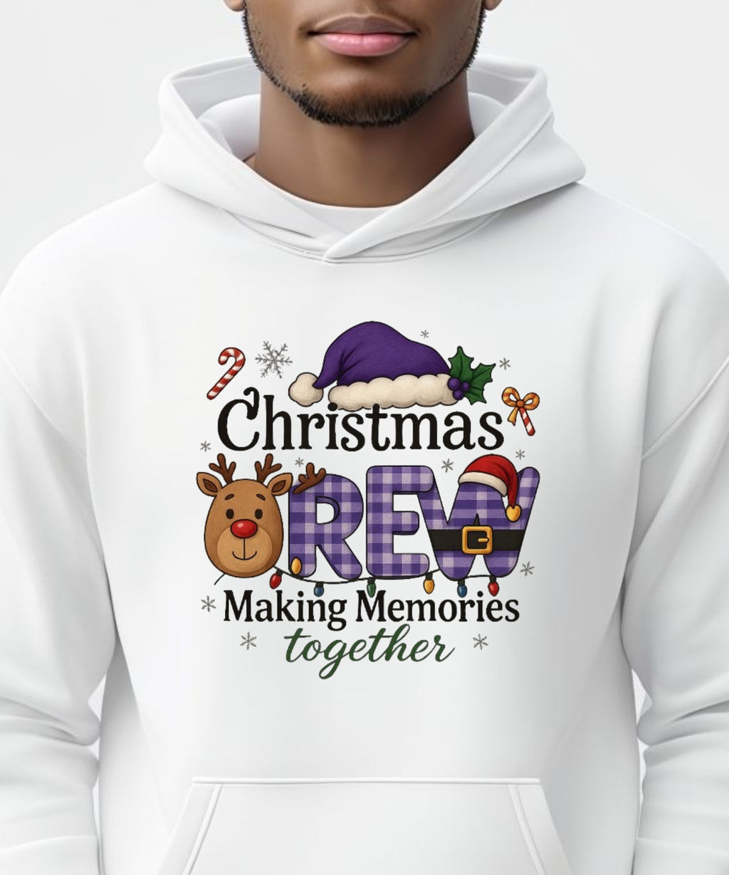 Christmas Crew Making Memories Together — Unisex Hoodie