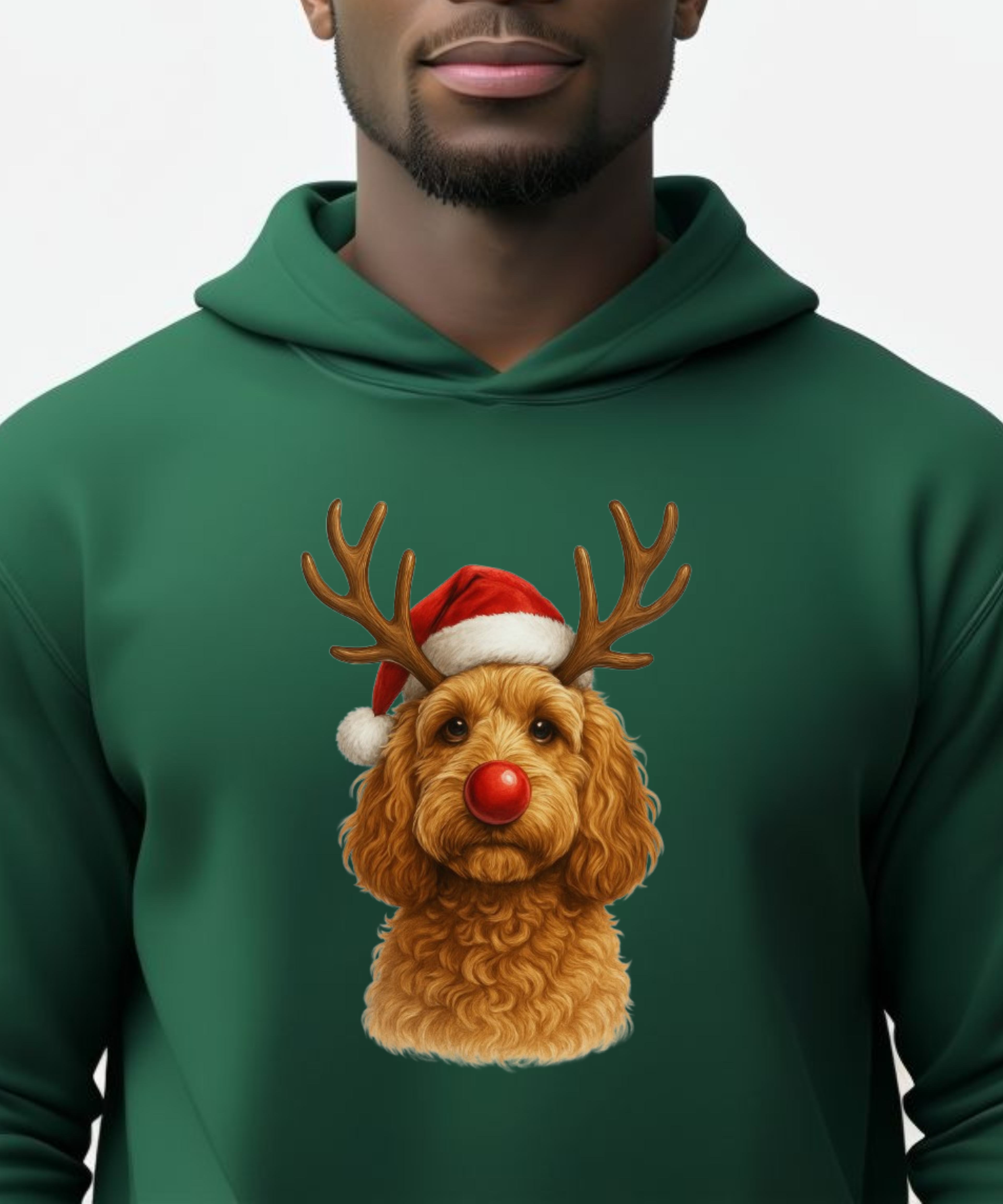 Christmas Goldendoodle - Unisex Hoodie